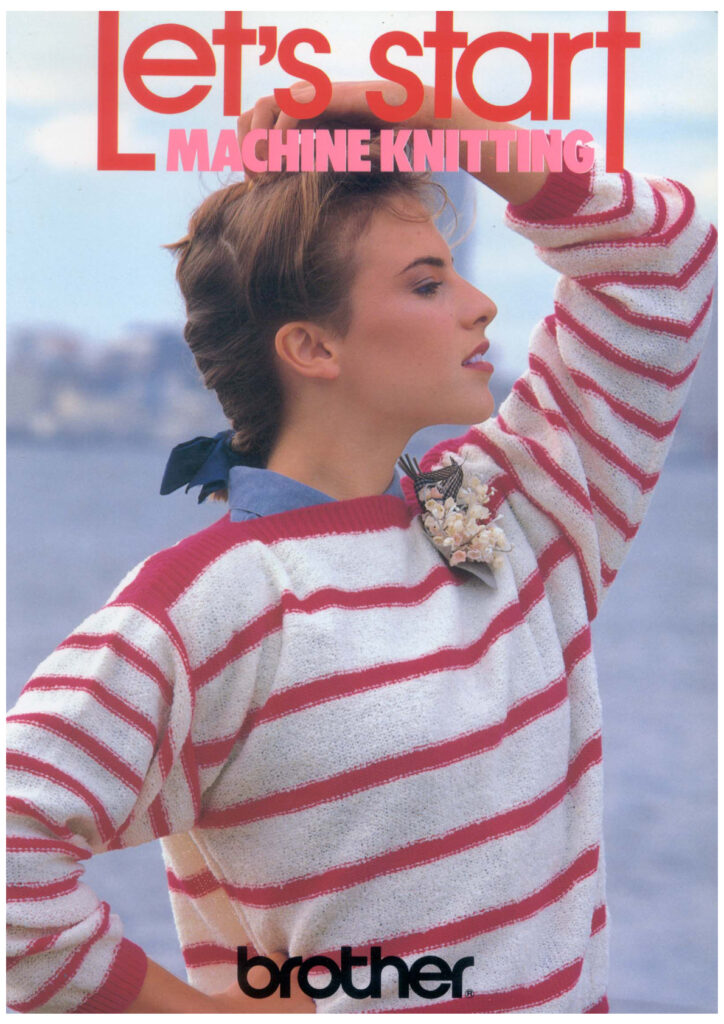 Brother Lets Start Machine Knitting Magazine Brother Lets Start Machine Knitting Magazine