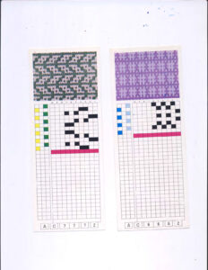 Corona Ch1000 Pattern Cards
