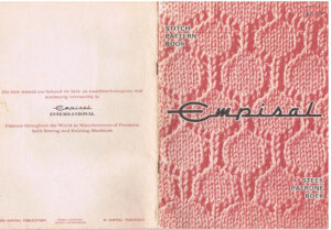 Empisal Knitmaster Mod 250 Stitch Pattern Book