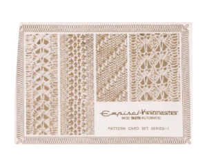 Empisal Knitmaster Mod 305 Pattern Card Set Series 1