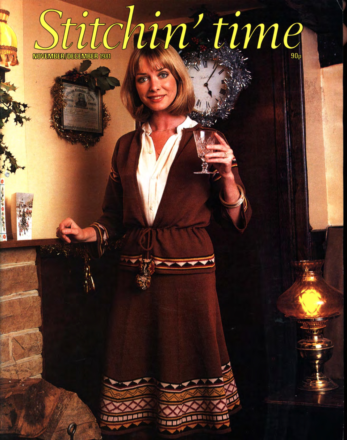 Jones Brother Stitchin Time 1981 Nov Dec Pattern Book Jones Brother Stitchin Time 1981 Nov Dec Pattern Book
