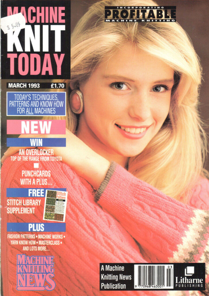 Machine Knit Today Magazine 1993.03 300dpi ClearScan OCR Machine Knit Today Magazine 1993.03 300dpi ClearScan OCR