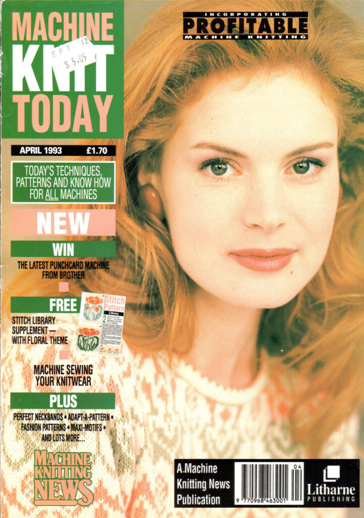 Machine Knit Today Magazine 1993.04 300dpi ClearScan OCR Machine Knit Today Magazine 1993.04 300dpi ClearScan OCR