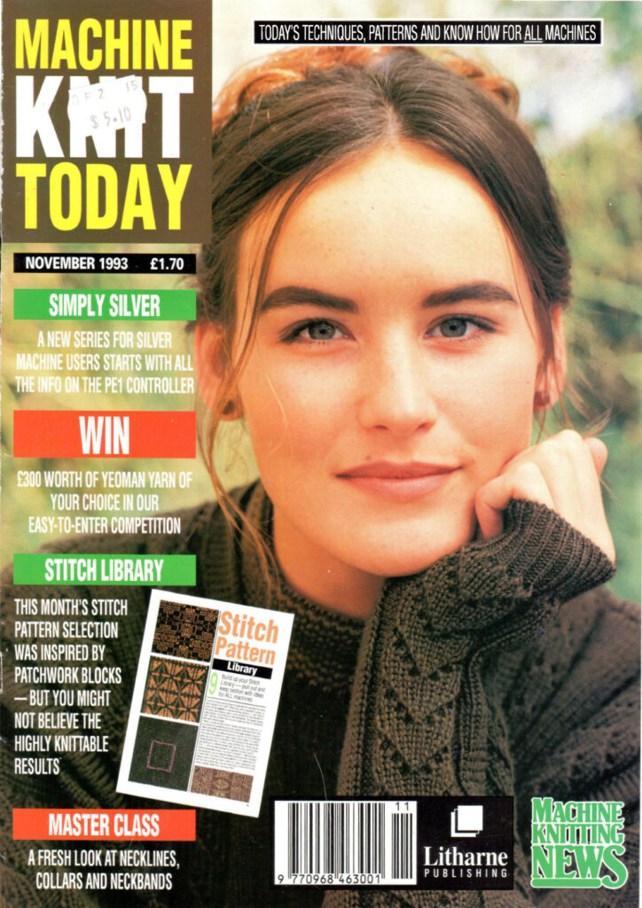 Machine Knit Today Magazine 1993.11 300dpi ClearScan OCR Machine Knit Today Magazine 1993.11 300dpi ClearScan OCR