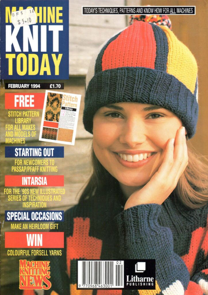 Machine Knit Today Magazine 1994.02 300dpi ClearScan OCR Machine Knit Today Magazine 1994.02 300dpi ClearScan OCR