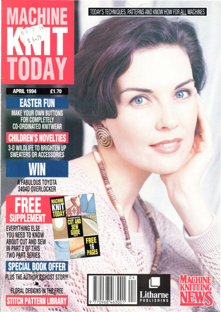 Machine Knit Today Magazine 1994.04 300dpi ClearScan OCR Machine Knit Today Magazine 1994.04 300dpi ClearScan OCR