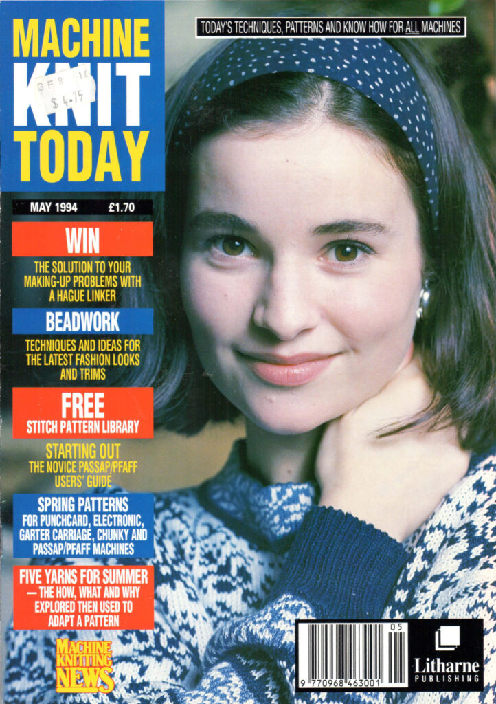 Machine Knit Today Magazine 1994.05 300dpi ClearScan OCR Machine Knit Today Magazine 1994.05 300dpi ClearScan OCR