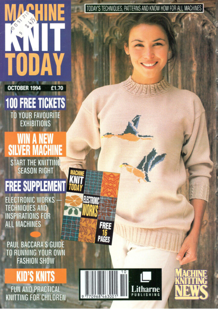 Machine Knit Today Magazine 1994.10 300dpi ClearScan OCR Machine Knit Today Magazine 1994.10 300dpi ClearScan OCR