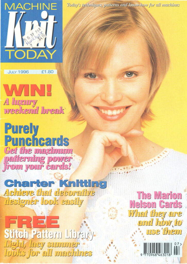 Machine Knit Today Magazine 1996.07 300dpi ClearScan OCR Machine Knit Today Magazine 1996.07 300dpi ClearScan OCR