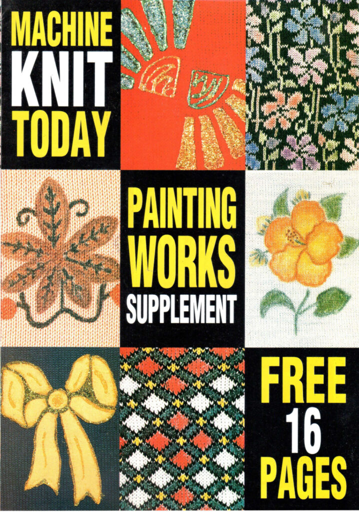 Machine Knit Today Magazine Painting Works Supplement 300dpi ClearScan OCR Machine Knit Today Magazine Painting Works Supplement 300dpi ClearScan OCR