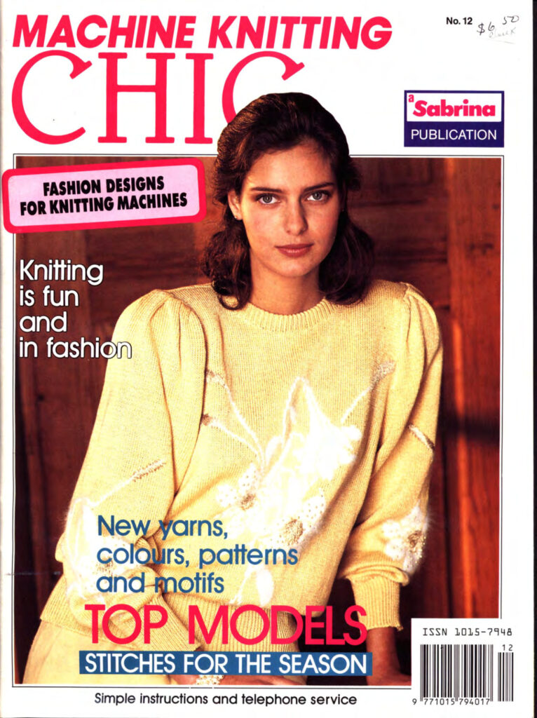 Machine Knitting Chic Magazine Issue 12 Machine Knitting Chic Magazine Issue 12