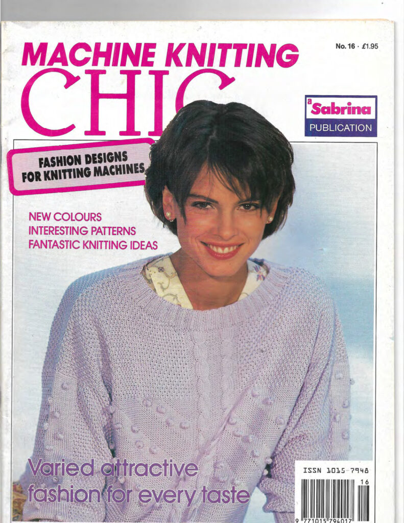 Machine Knitting Chic Magazine Issue 16 Machine Knitting Chic Magazine Issue 16