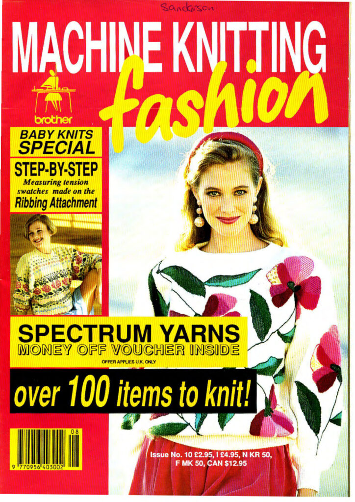 Machine Knitting Fashion Issue No 10 Machine Knitting Fashion Issue No 10