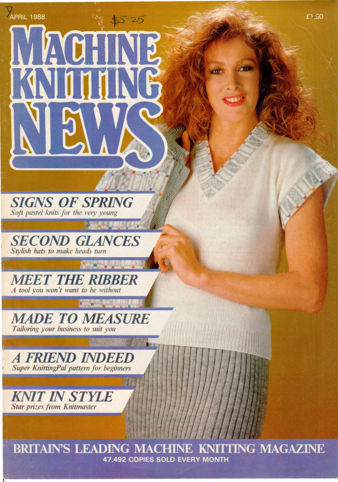 Machine Knitting News Magazine 1988.04 300dpi ClearScan OCR Machine Knitting News Magazine 1988.04 300dpi ClearScan OCR