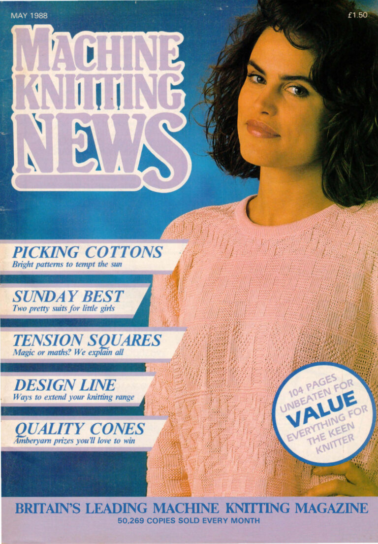 Machine Knitting News — May 1988