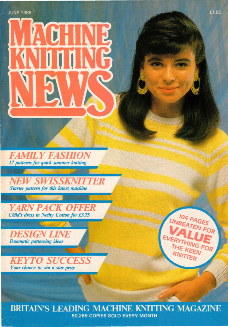 Machine Knitting News — June 1988