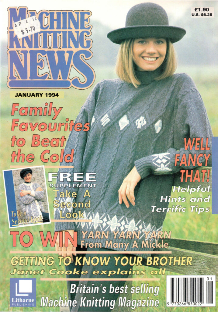 Machine Knitting News Magazine 1994.01 300dpi ClearScan OCR Machine Knitting News Magazine 1994.01 300dpi ClearScan OCR