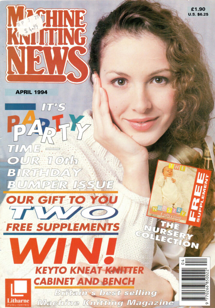 Machine Knitting News Magazine 1994.04 300dpi ClearScan OCR Machine Knitting News Magazine 1994.04 300dpi ClearScan OCR