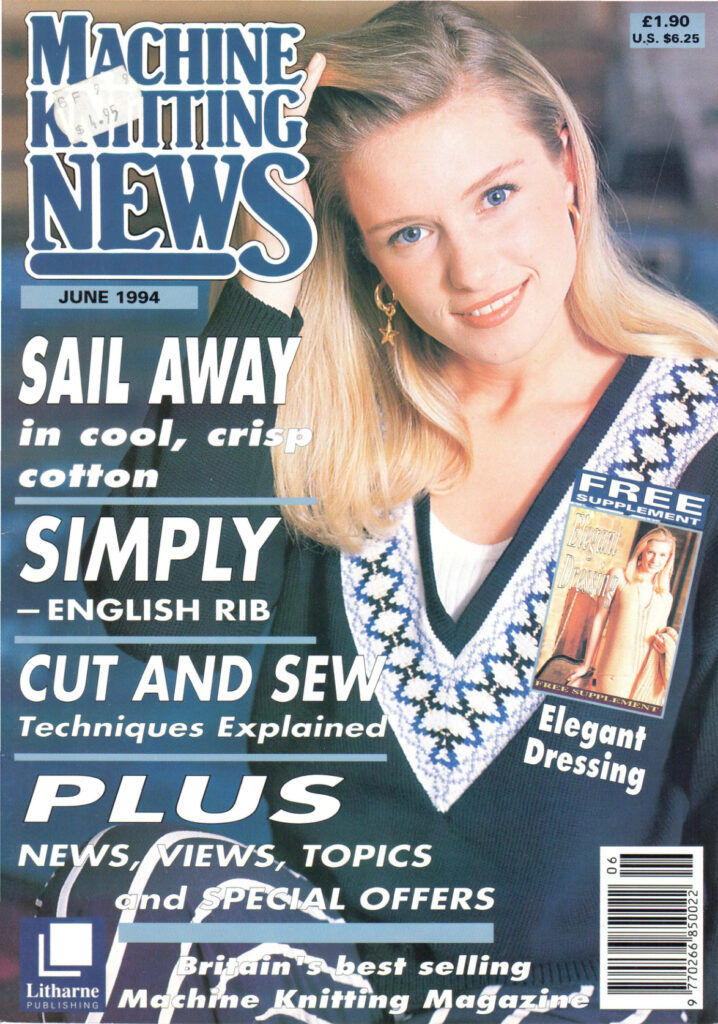 Machine Knitting News Magazine 1994.06 300dpi ClearScan OCR Machine Knitting News Magazine 1994.06 300dpi ClearScan OCR