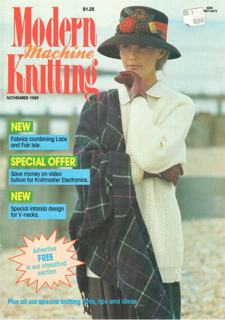 Modern Machine Knitting Magazine 1989 11 Modern Machine Knitting Magazine 1989 11