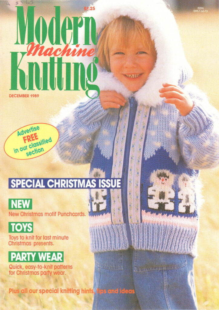 Modern Machine Knitting Magazine 1989 12 Modern Machine Knitting Magazine 1989 12