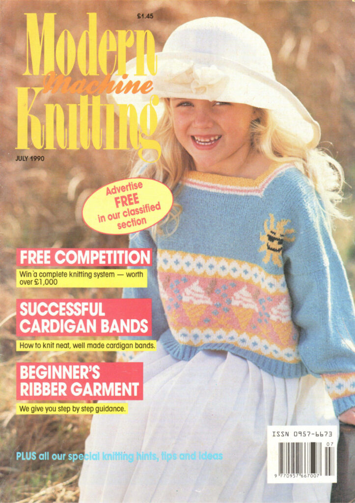 Modern Machine Knitting Magazine 1990 07 Modern Machine Knitting Magazine 1990 07