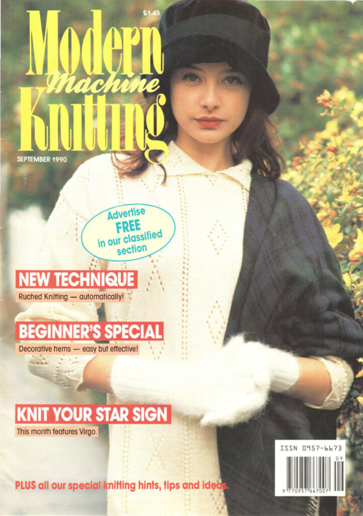 Modern Machine Knitting Magazine 1990 09 Modern Machine Knitting Magazine 1990 09