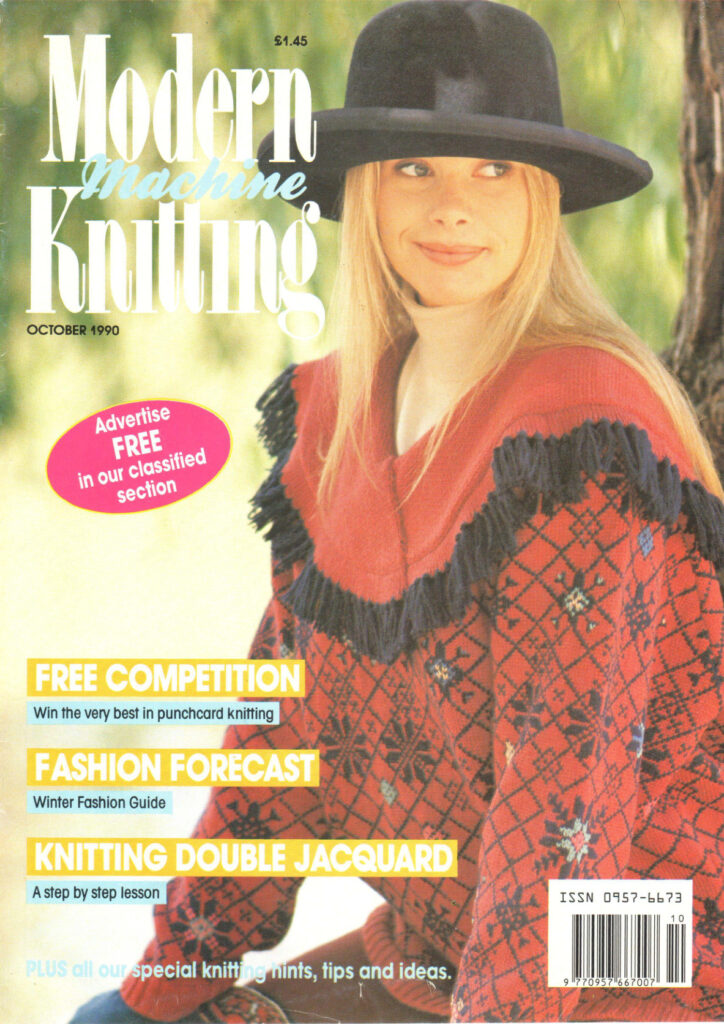 Modern Machine Knitting Magazine 1990 10 Modern Machine Knitting Magazine 1990 10
