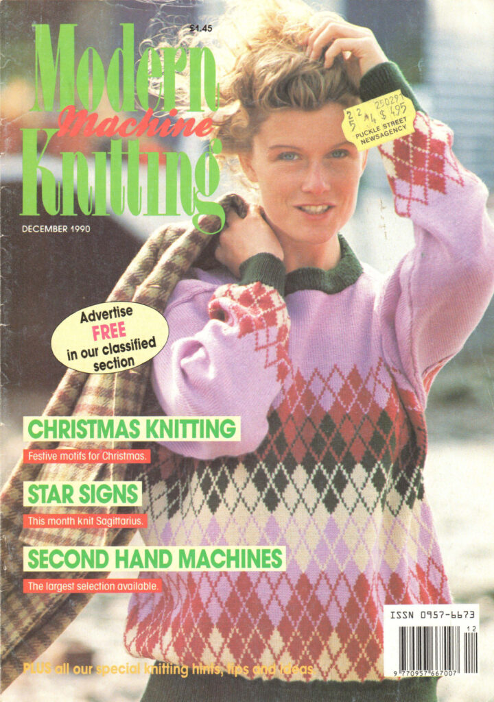 Modern Machine Knitting Magazine 1990 12 Modern Machine Knitting Magazine 1990 12