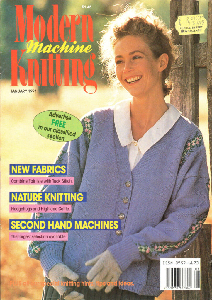 Modern Machine Knitting Magazine 1991 01 Modern Machine Knitting Magazine 1991 01