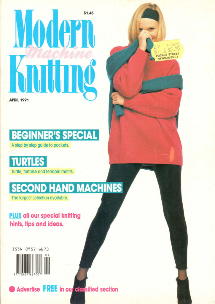 Modern Machine Knitting Magazine 1991 04 Modern Machine Knitting Magazine 1991 04