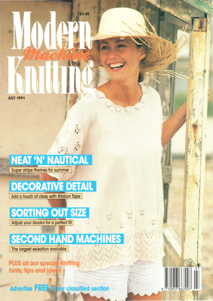 Modern Machine Knitting Magazine 1991 07 Modern Machine Knitting Magazine 1991 07