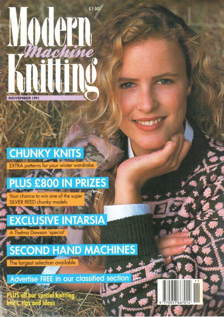 Modern Machine Knitting Magazine 1991 11 Modern Machine Knitting Magazine 1991 11