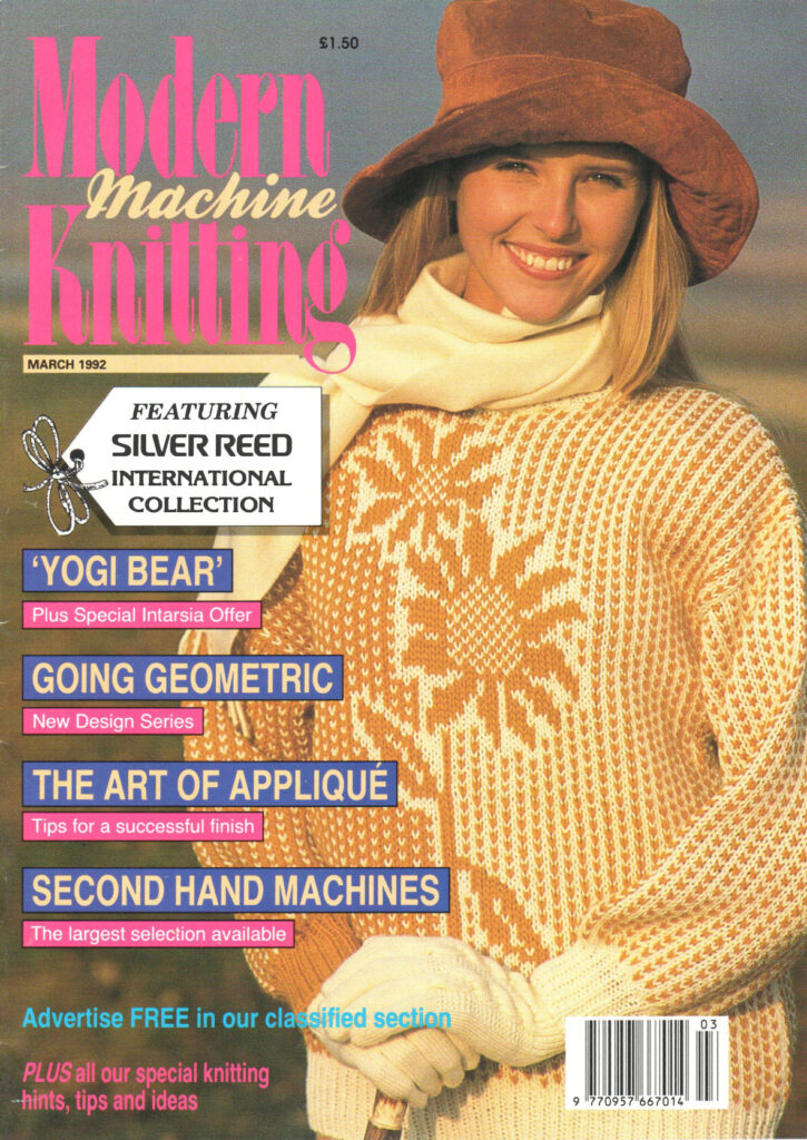 Modern Machine Knitting Magazine 1992 03 Modern Machine Knitting Magazine 1992 03
