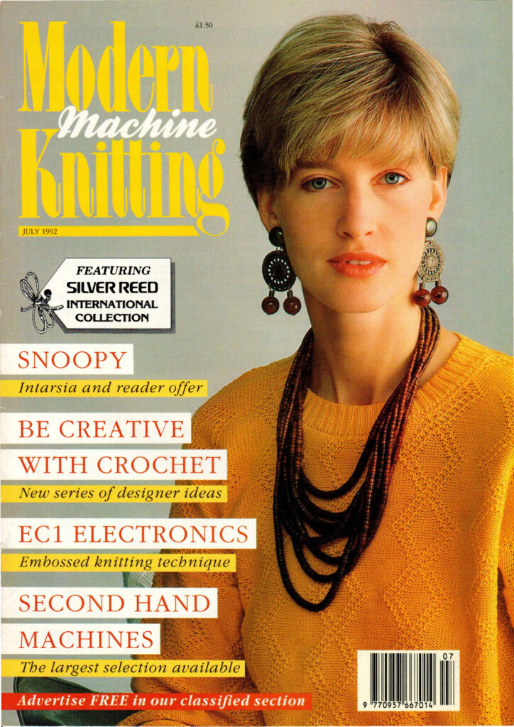 Modern Machine Knitting Magazine 1992 07 Modern Machine Knitting Magazine 1992 07