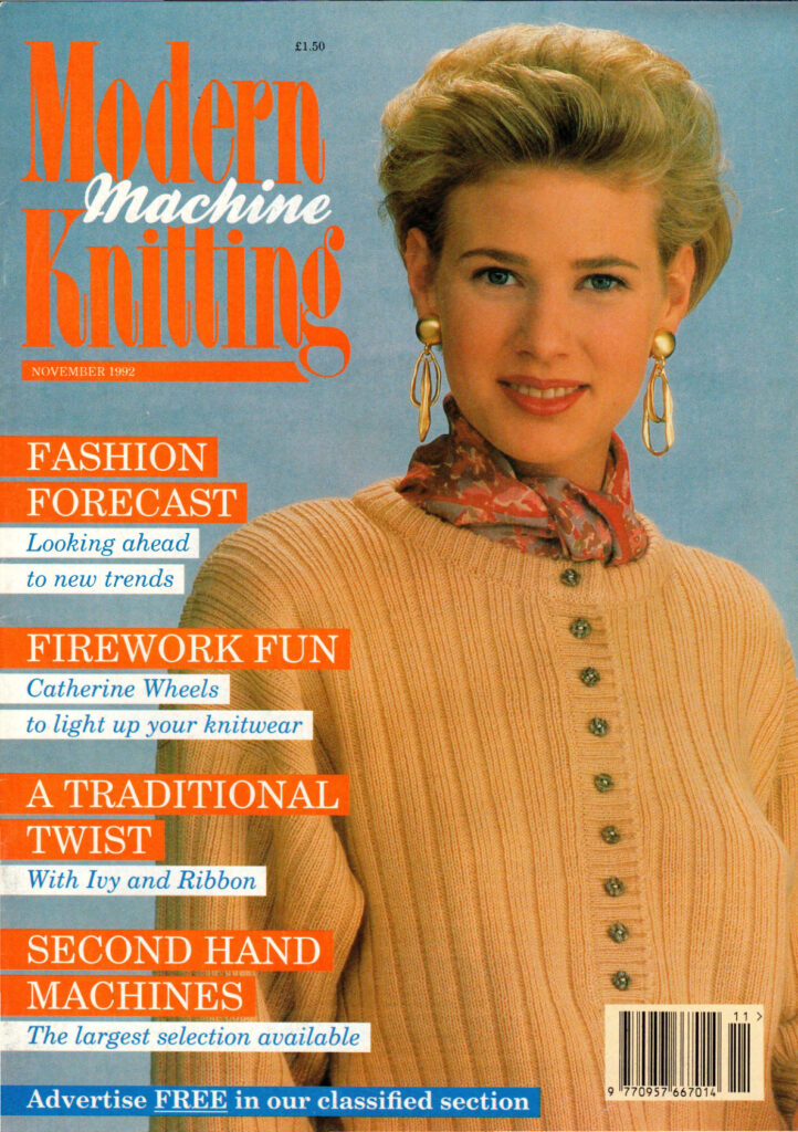 Modern Machine Knitting Magazine 1992 11 Modern Machine Knitting Magazine 1992 11