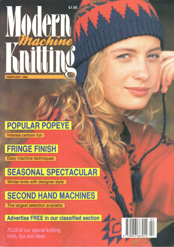 Modern Machine Knitting Magazine 1992.02 300dpi ClearScan OCR Modern Machine Knitting Magazine 1992.02 300dpi ClearScan OCR