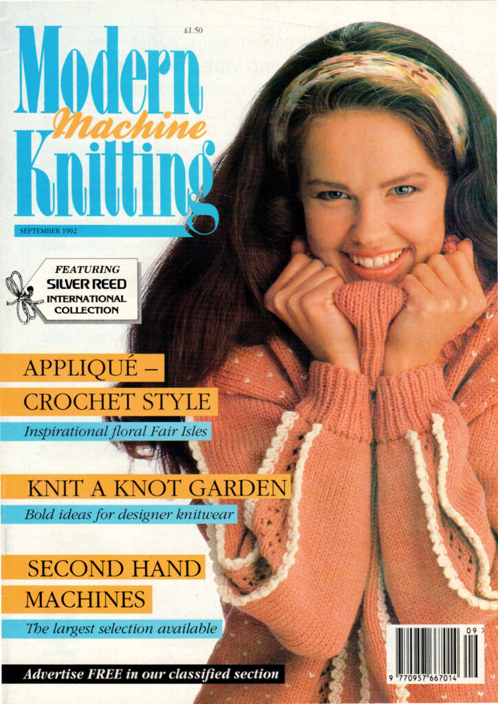 Modern Machine Knitting Magazine 1992.09 300dpi ClearScan OCR Modern Machine Knitting Magazine 1992.09 300dpi ClearScan OCR