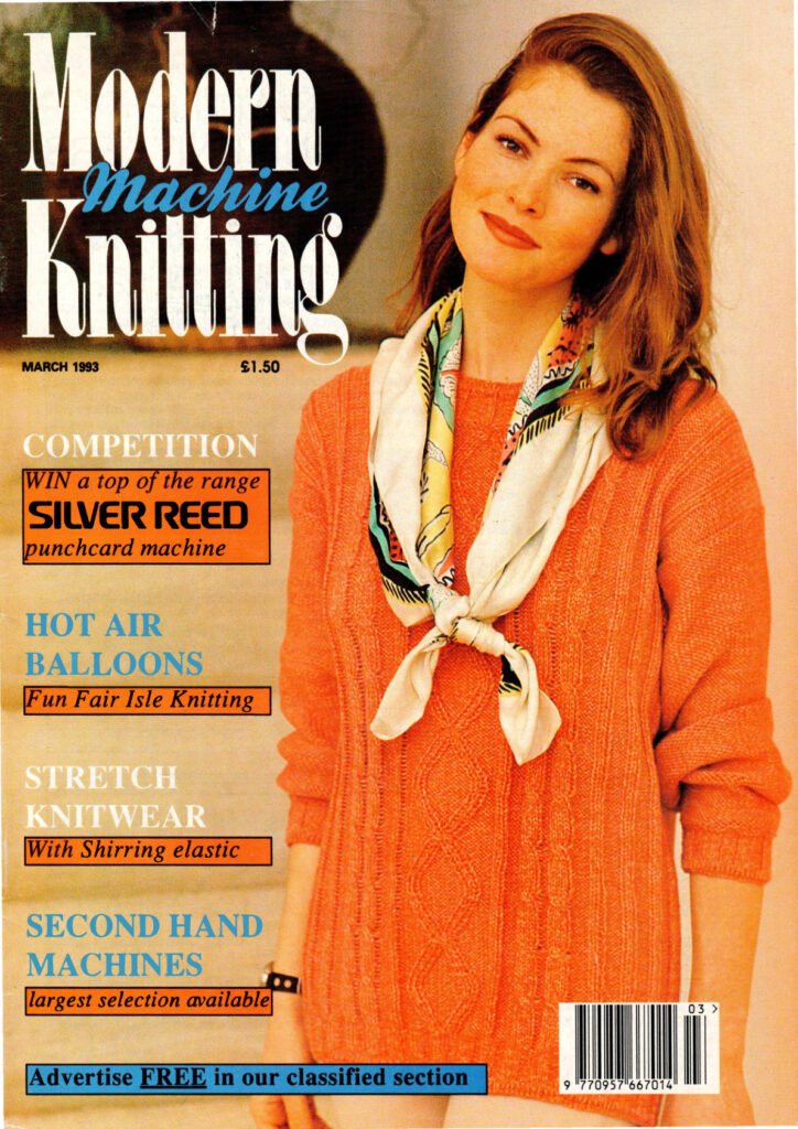 Modern Machine Knitting Magazine 1993.03 300dpi ClearScan OCR Modern Machine Knitting Magazine 1993.03 300dpi ClearScan OCR
