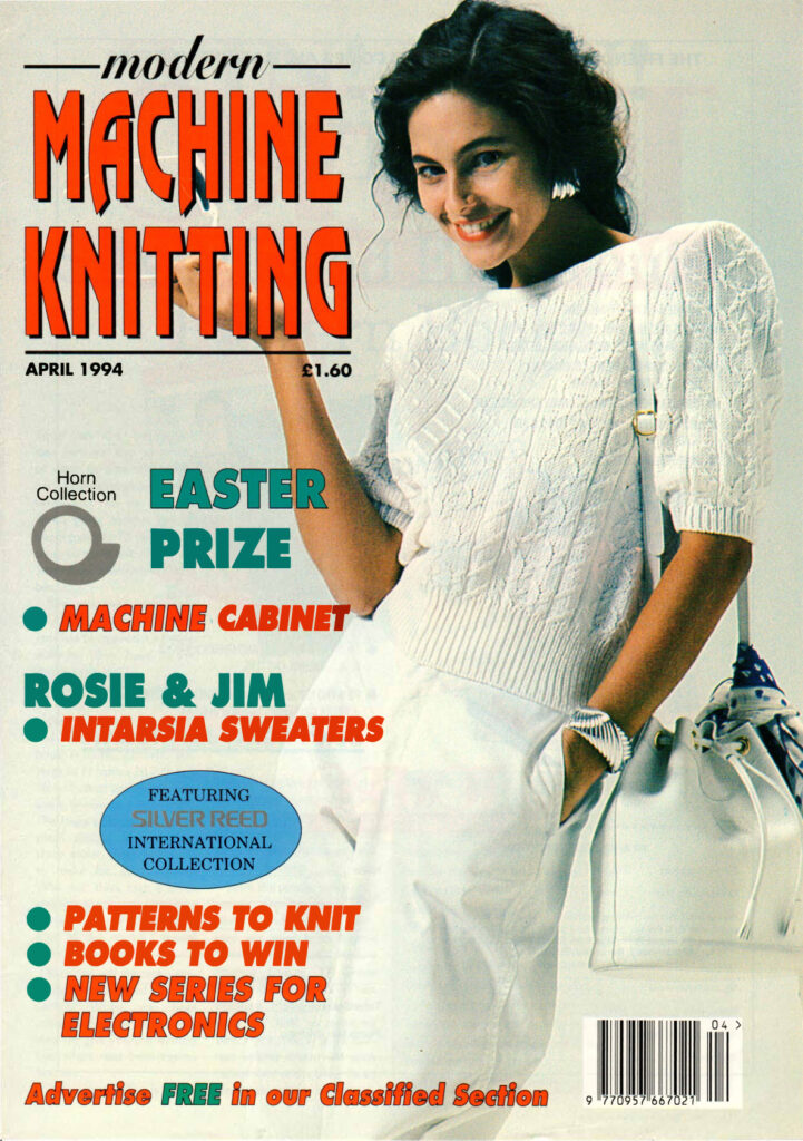 Modern Machine Knitting Magazine 1994.04 300dpi ClearScan OCR Modern Machine Knitting Magazine 1994.04 300dpi ClearScan OCR