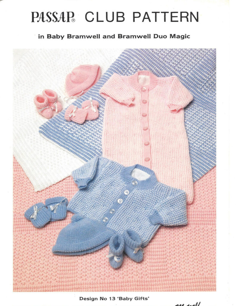 Passap Club Design No 13 Baby Gifts Pattern Book Passap Club Design No 13 Baby Gifts Pattern Book