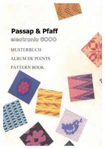 Passap E6000 Stitch Pattern Book