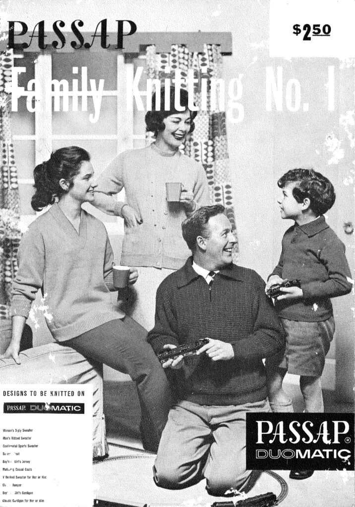 Passap Family Knitting No 1 Pattern Book Passap Family Knitting No 1 Pattern Book