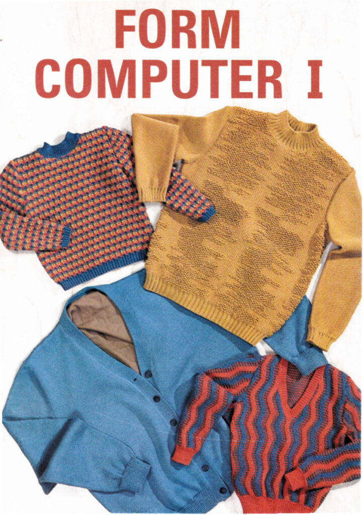 Passap Form Computer Basic Patterns I Sweaters Passap Form Computer Basic Patterns I Sweaters