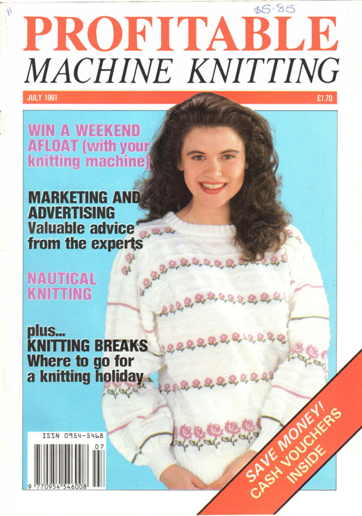 Profitable Machine Knitting Magazine 1991.07 300dpi ClearScan OCR Profitable Machine Knitting Magazine 1991.07 300dpi ClearScan OCR