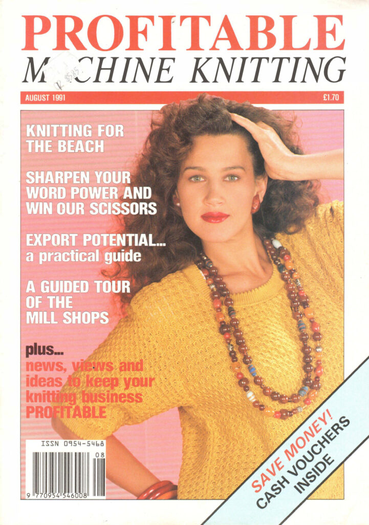 Profitable Machine Knitting Magazine 1991.08 300dpi ClearScan OCR Profitable Machine Knitting Magazine 1991.08 300dpi ClearScan OCR