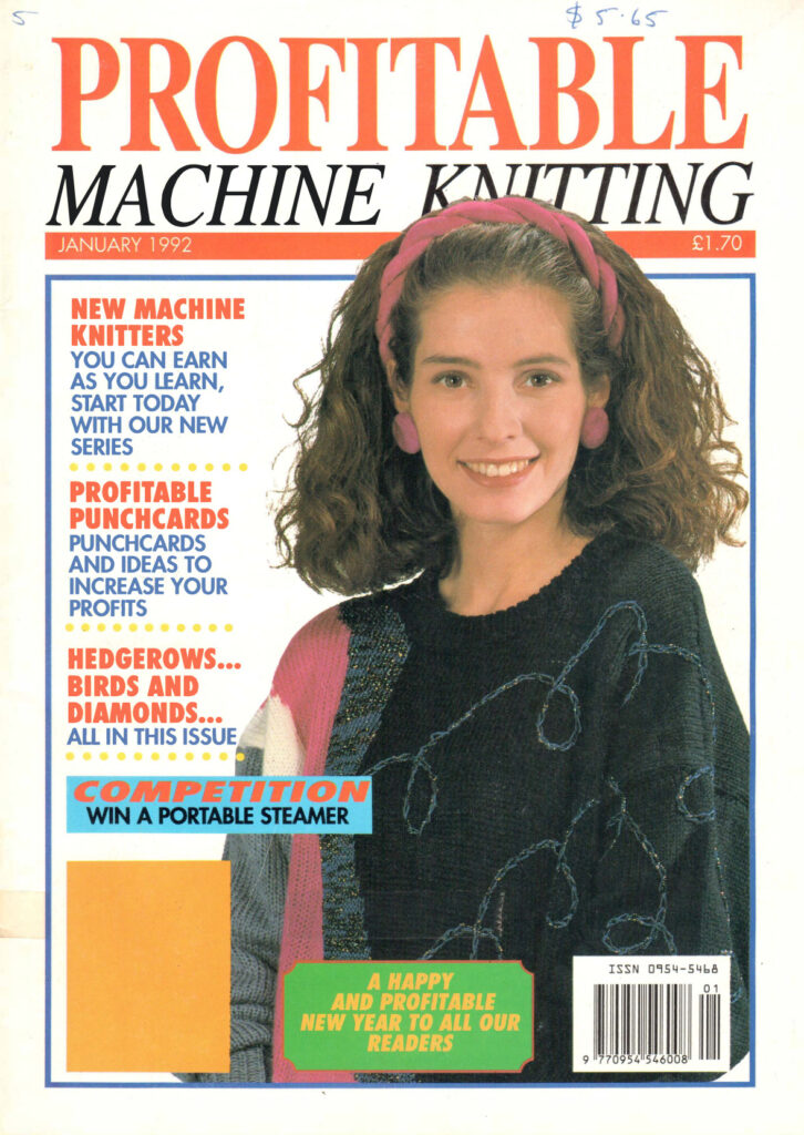 Profitable Machine Knitting Magazine 1992.01 300dpi ClearScan OCR Profitable Machine Knitting Magazine 1992.01 300dpi ClearScan OCR