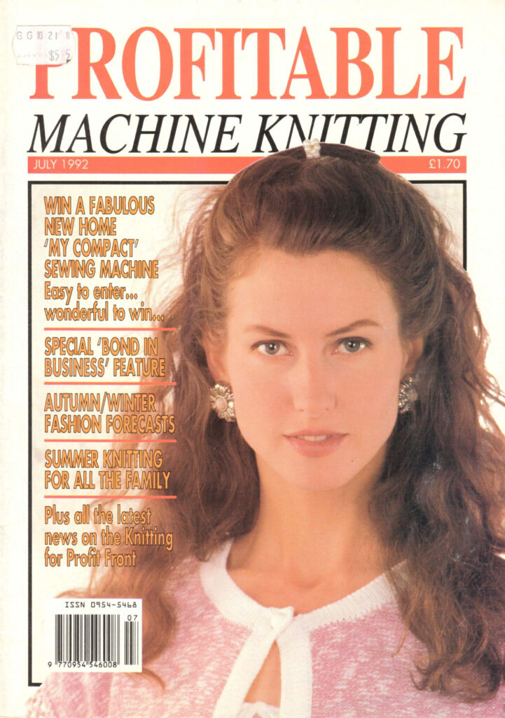 Profitable Machine Knitting Magazine 1992.07 300dpi ClearScan OCR Profitable Machine Knitting Magazine 1992.07 300dpi ClearScan OCR