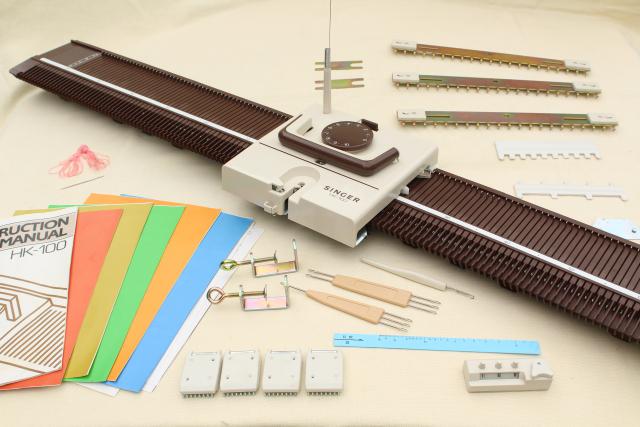 Singer HK100 knitting machine