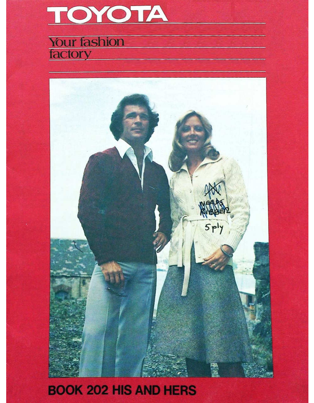 Toyota Your Fashion Factory Book 202 His And Hers Toyota Your Fashion Factory Book 202 His And Hers